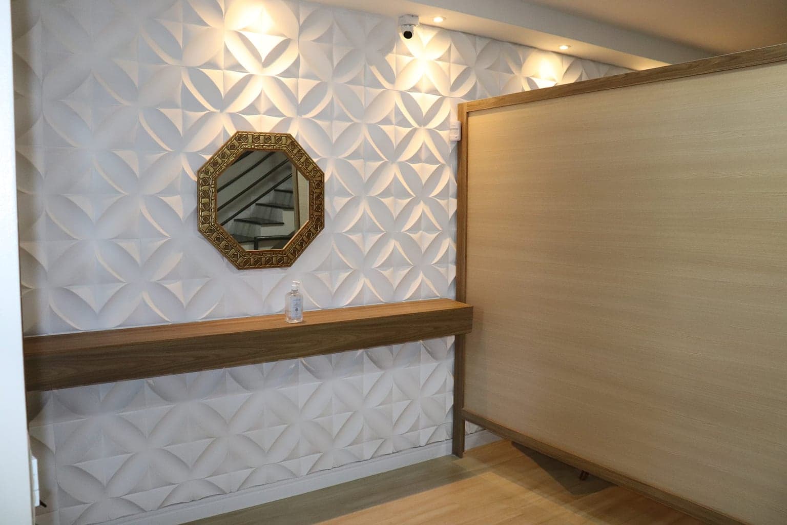 Recepção do Spa Vip Massagem, no Setor Sul de Goiânia